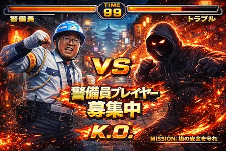 【愛知県勤務】月34万可能／警備スタッフ募集／寮費3ヶ月無料／日払いOK_5598|43794_J