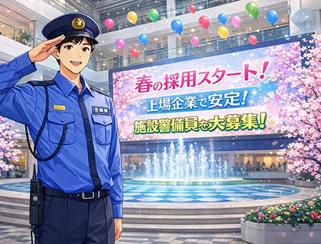 【川崎駅から直結】月給28万円～◎未経験歓迎の商業施設警備員！仮眠室あり・横浜から8分でアクセス可能/KK0013