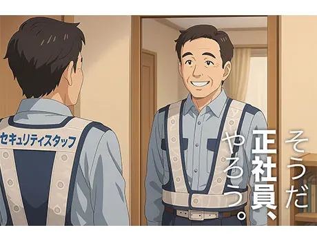 【浜松市内】人生終わったと思った方へ。【正社員警備】として再スタートしよう。_6449|58656_J