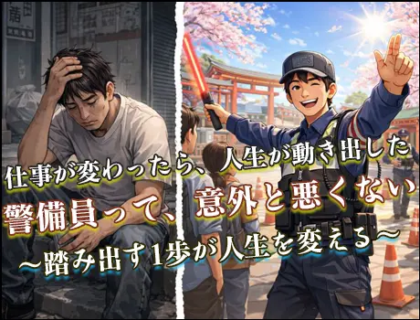 ネットの噂に騙されないで！「意外と楽すぎる？」MKRの警備員という新しい働き方_4958|63815_D